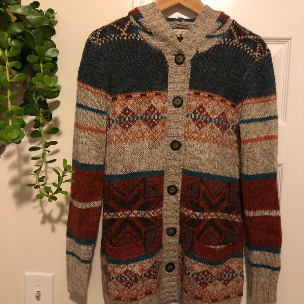 REI Royal Robbins Mystic cardigan sweater